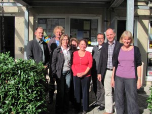 Vor dem Stadtteilbüro